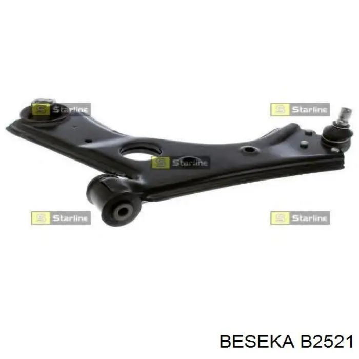 B2521 Beseka сайлентблок переднего нижнего рычага