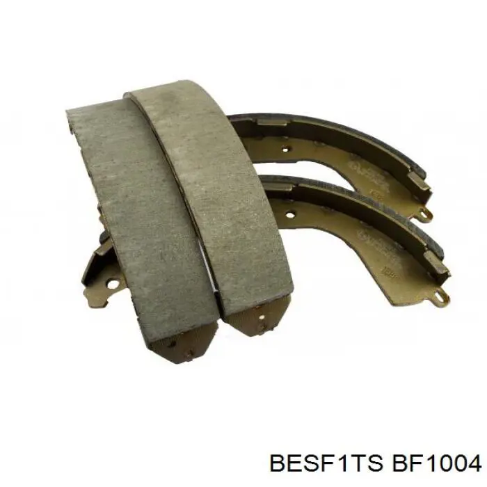 BF1004 Besf1ts колодки тормозные передние дисковые