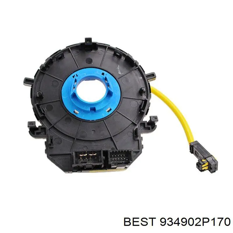 Q3800013 Q-fix Anel AIRBAG de contato, cabo plano do volante