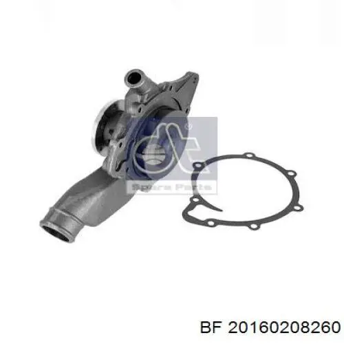 Помпа охлаждения BF 20160208260 цена, от 125.31 USD