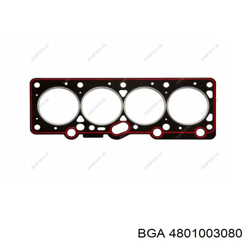 Прокладка ГБЦ Glaser 01660 цена, от 9.24 USD
