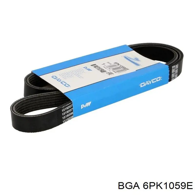 Ремень генератора 6PK1059E BGA
