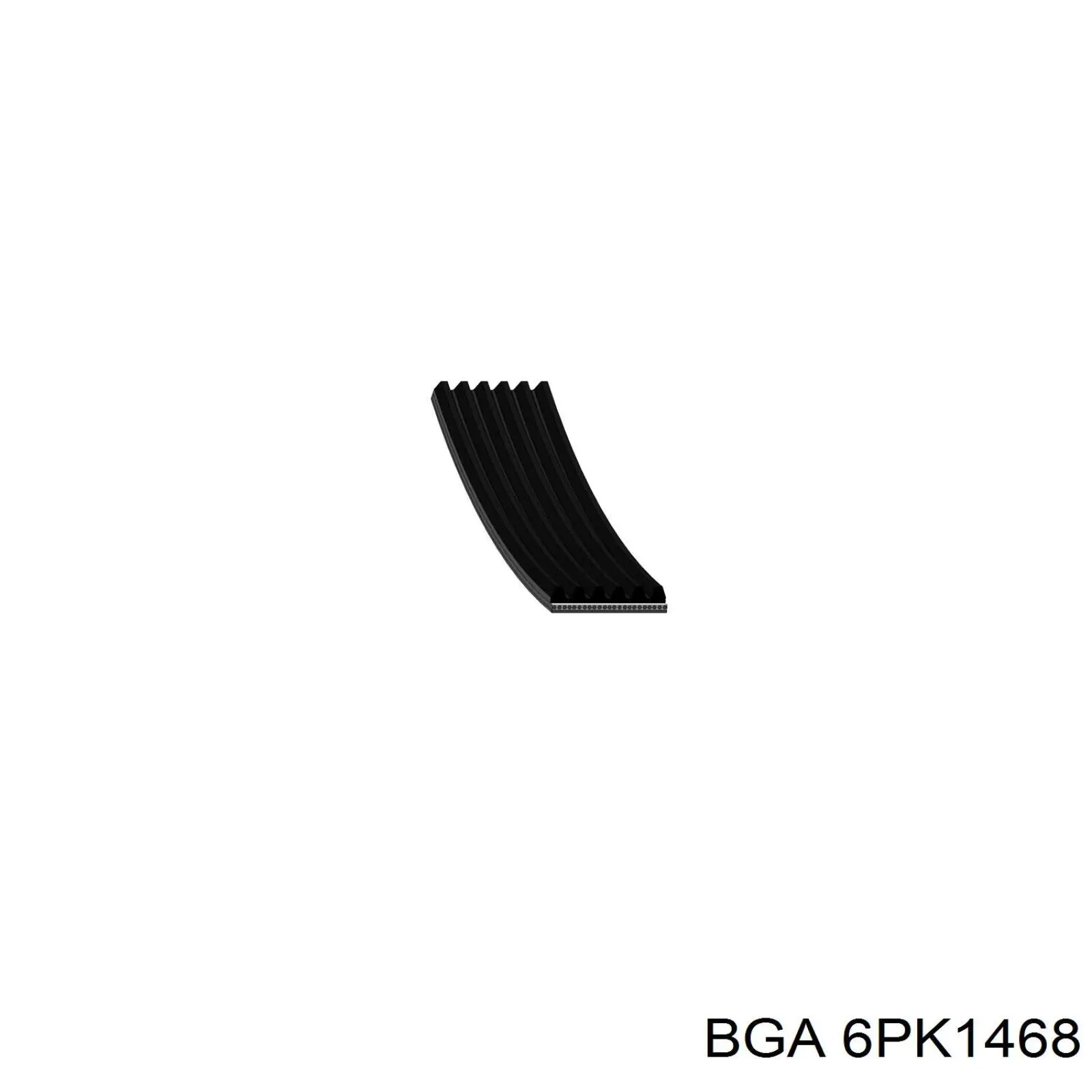 Ремінь приводний, агрегатів 6PK1468 BGA