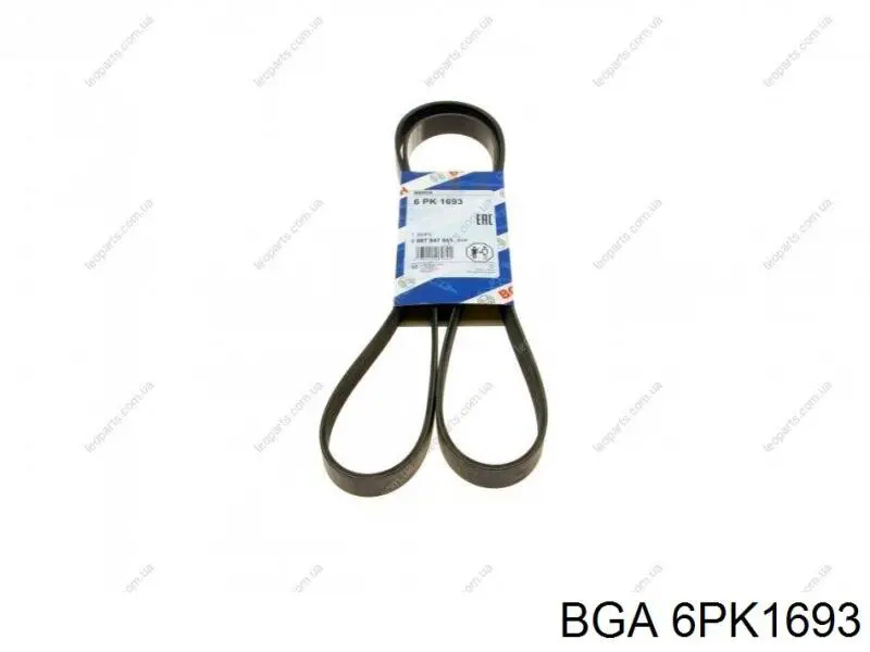 Клиновый ремень BGA 6PK1693 цена, от 14.77 USD