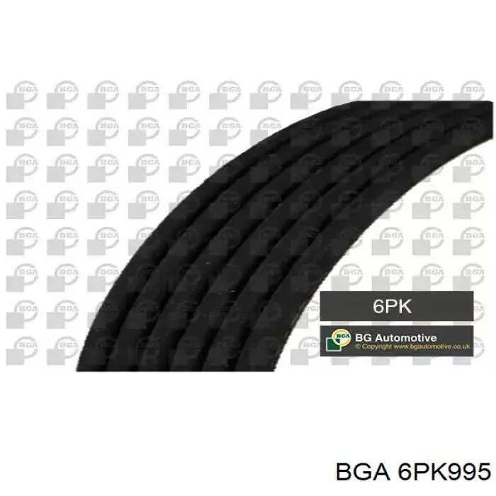 6PK995 BGA ремень генератора