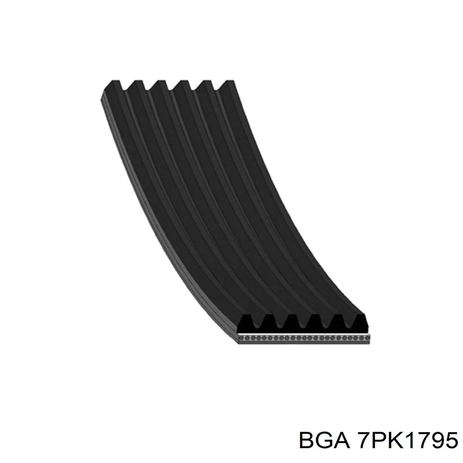 Клиновый ремень BGA 7PK1795 цена, от 10.72 USD