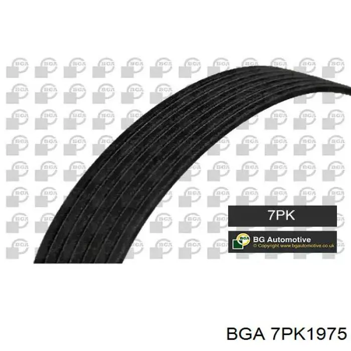 Ремень генератора 7PK1975 BGA
