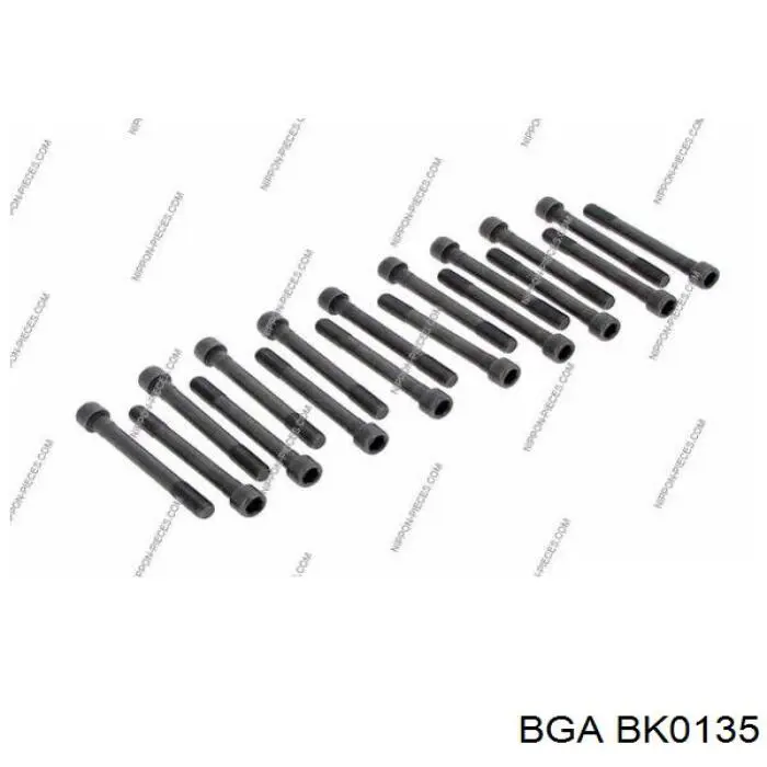 Болт головки блока цилиндров (ГБЦ) на Mitsubishi Space Gear PA, B, DV, W