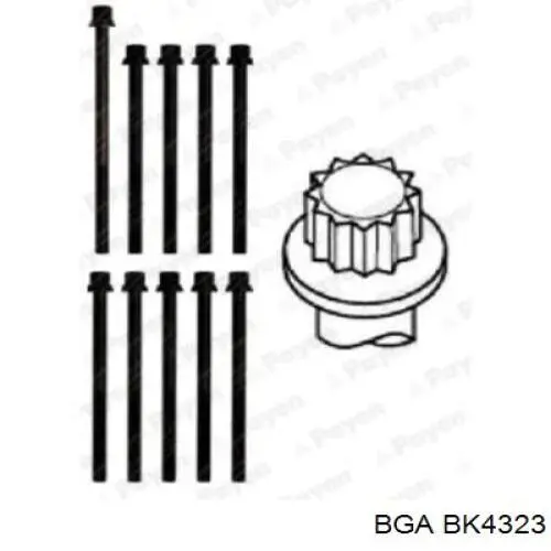 Болт головки блока цилиндров, ГБЦ BGA BK4323 цена, от 24.87 USD