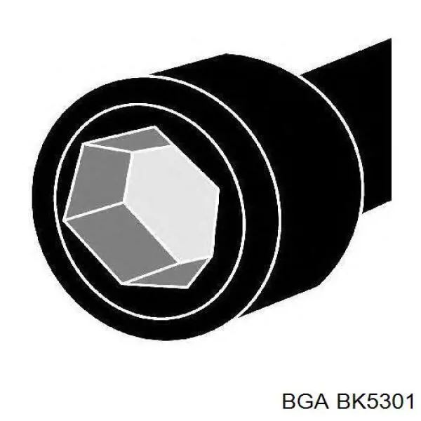 Болт головки блока цилиндров, ГБЦ BGA BK5301 цена, от  