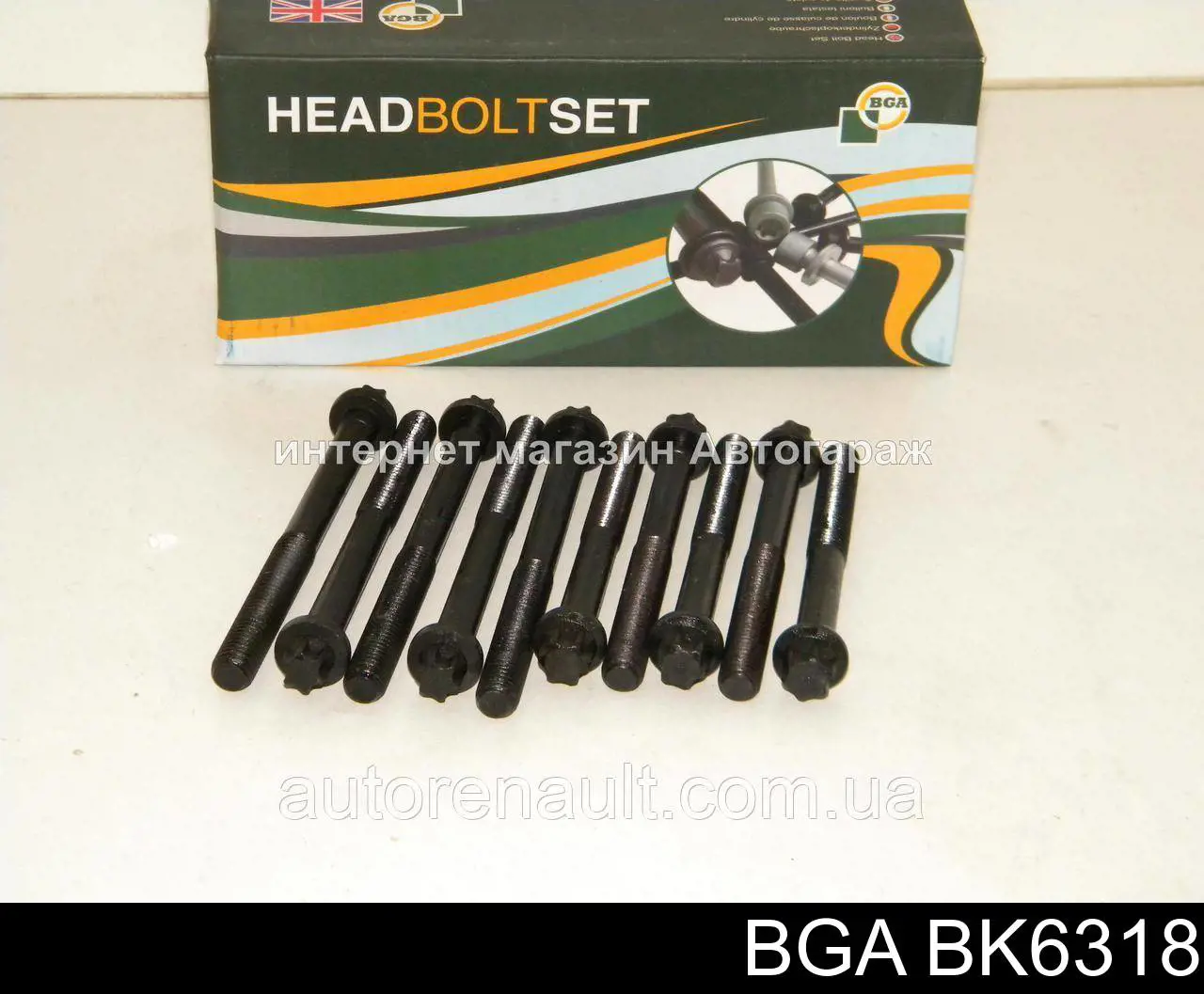 BK6318 BGA parafuso de cabeça de motor (cbc)