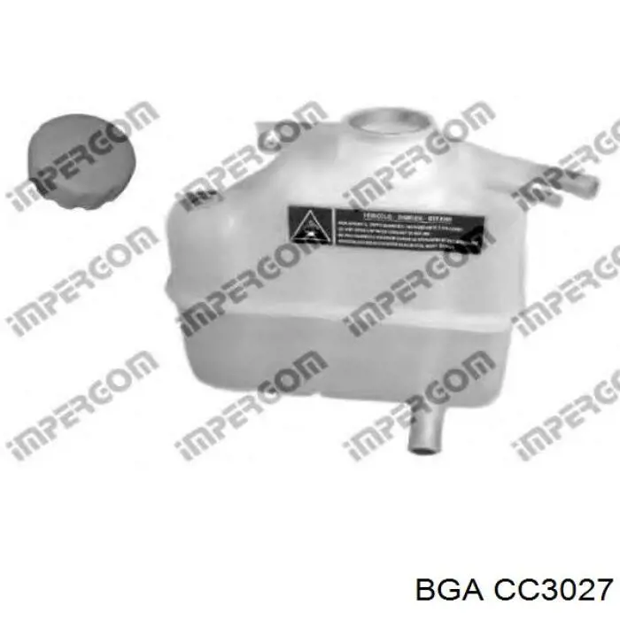 Пробка расширительного бачка BGA CC3027