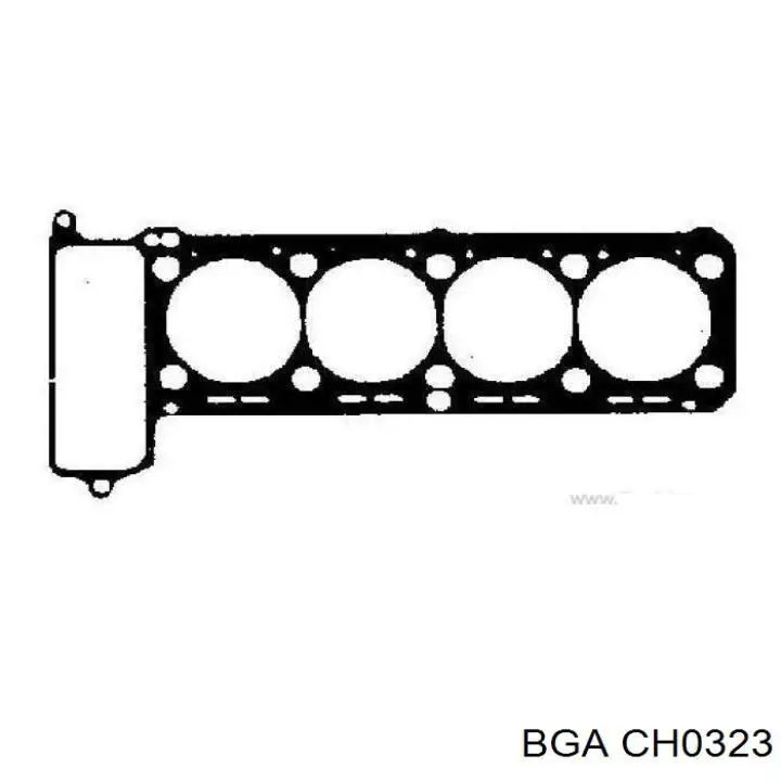 CH0323 BGA прокладка гбц