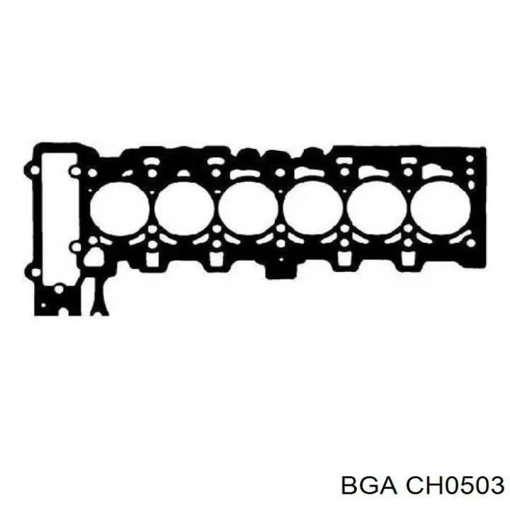 CH0503 BGA прокладка гбц