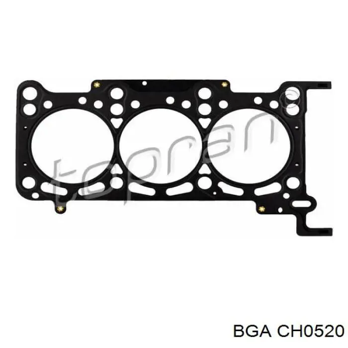 CH0520 BGA прокладка головки блока цилиндров (гбц левая)