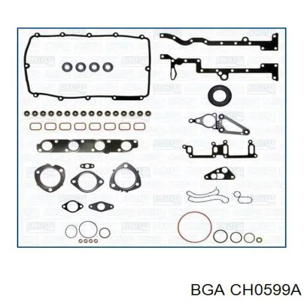 Прокладка ГБЦ CH0599A BGA