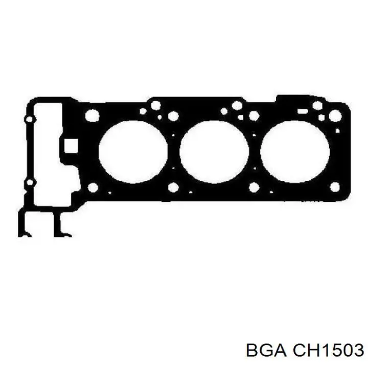 5096482AA Chrysler прокладка головки блока цилиндров (гбц левая)