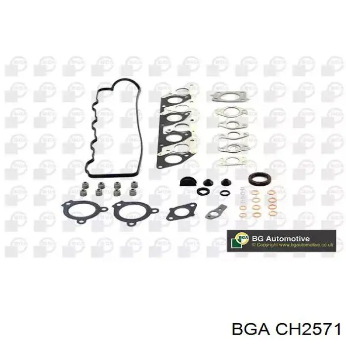 Прокладка головки блока цилиндров (ГБЦ), правая BGA CH2571 цена, от 47.18 USD