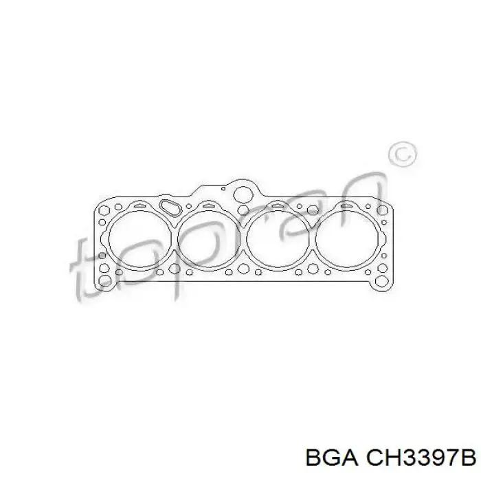 Прокладка ГБЦ BGA CH3397B цена, от 10.76 USD