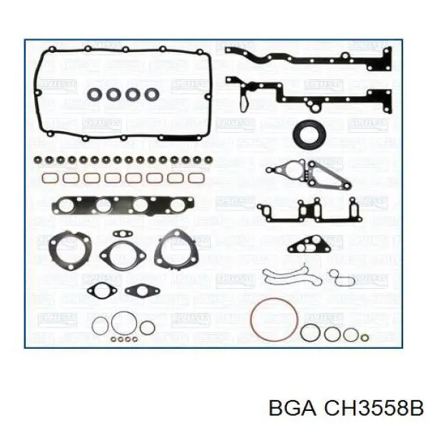 Прокладка головки блока цилиндров (ГБЦ) BGA CH3558B