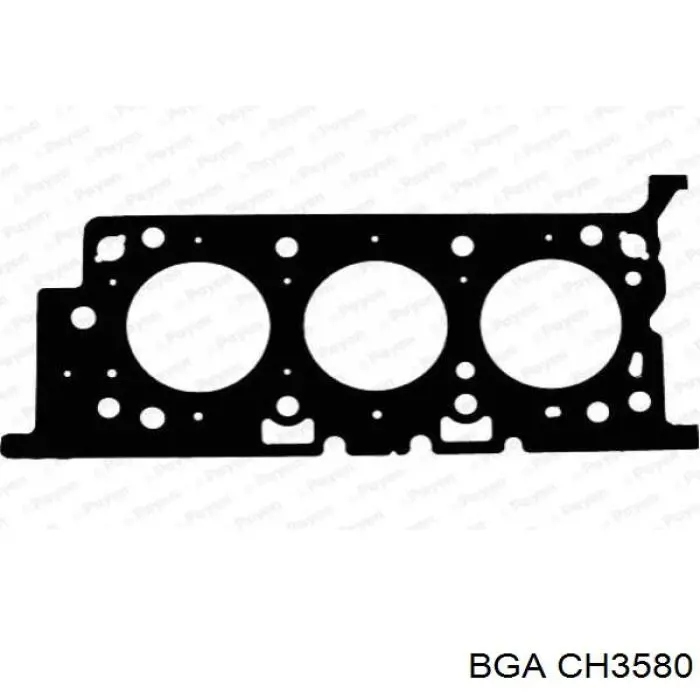 Прокладка головки блока цилиндров (ГБЦ) правая на Ford Mondeo III 