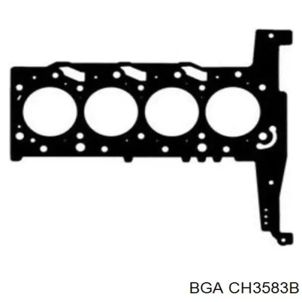 Прокладка головки блока цилиндров Ford 1349876