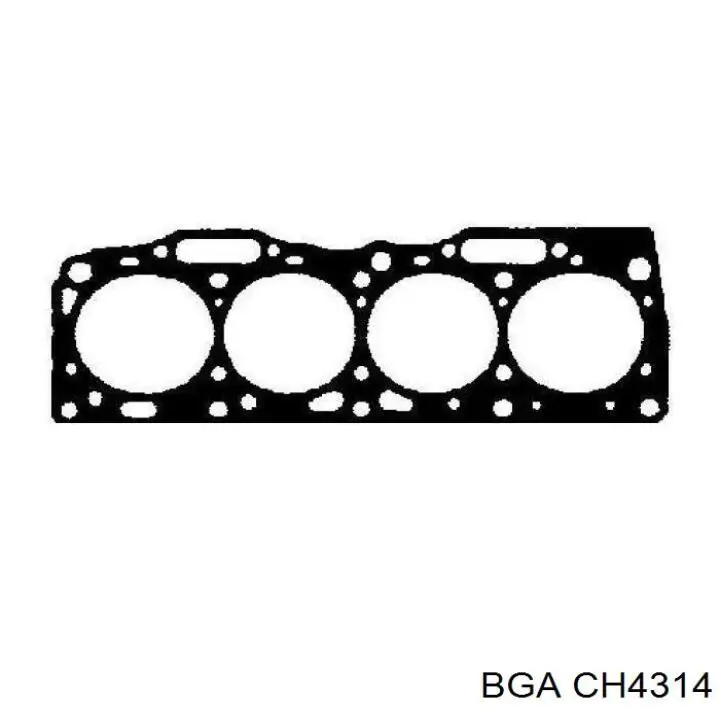 CH4314 BGA прокладка гбц