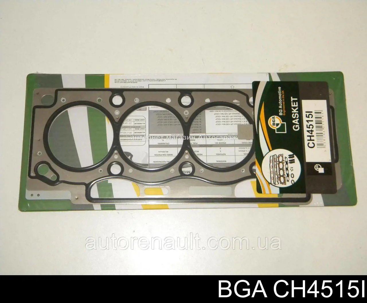 Прокладка головки блока цилиндров (ГБЦ) BGA CH4515I