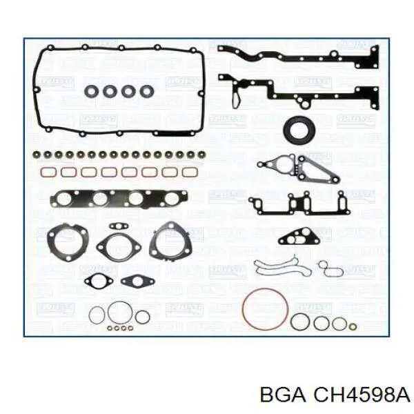 CH4598A BGA прокладка гбц