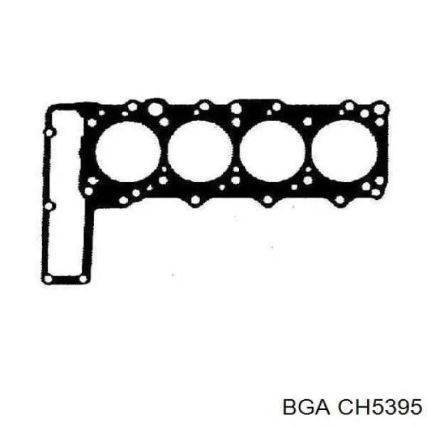 Прокладка ГБЦ Glaser 50084 цена, от 17.20 USD
