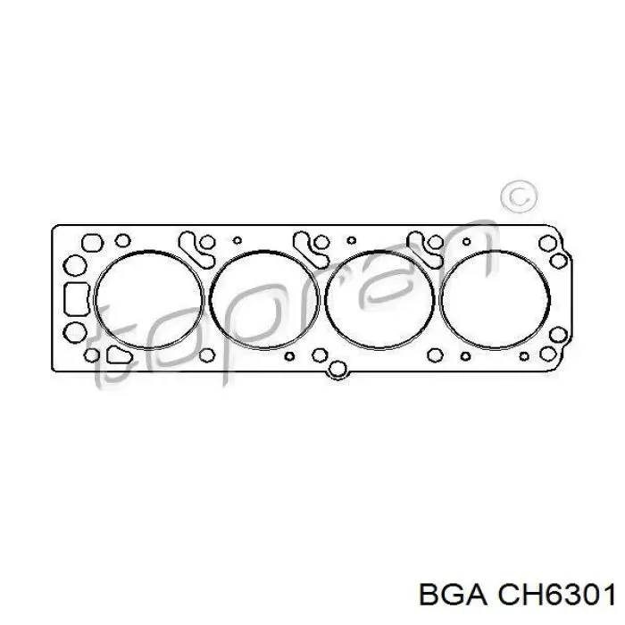 Прокладка ГБЦ BGA CH6301 цена, от 6.25 USD