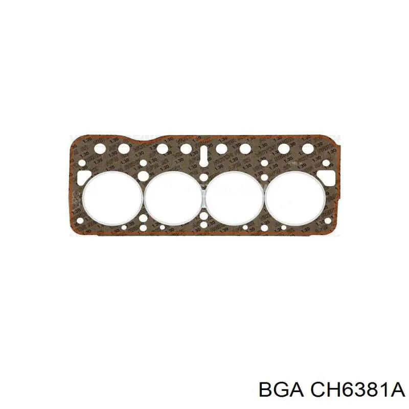CH6381A BGA прокладка гбц