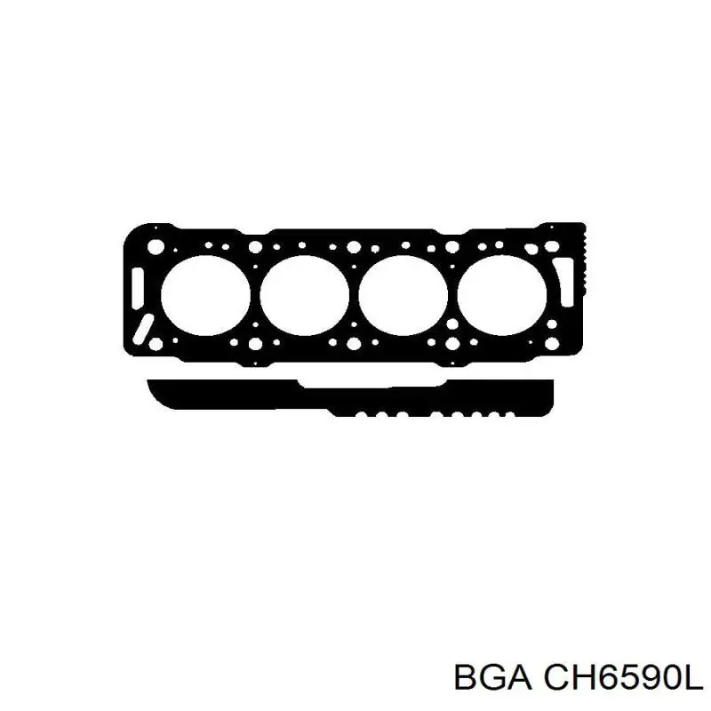 CH6590L BGA vedante de cabeça de motor (cbc)