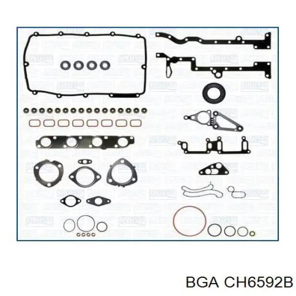 CH6592B BGA прокладка гбц