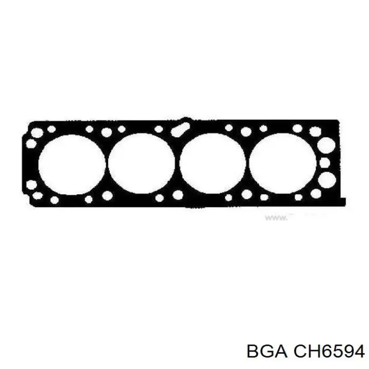 CH6594 BGA прокладка гбц