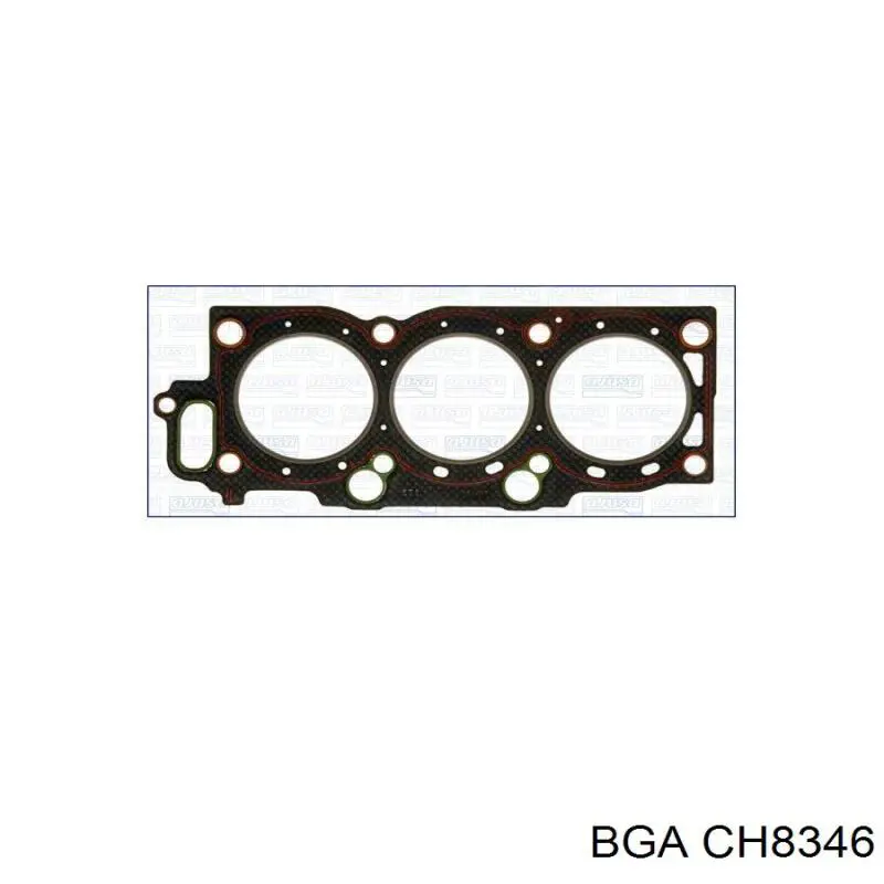CH8346 BGA прокладка головки блока цилиндров (гбц левая)