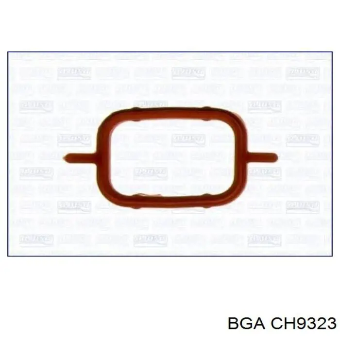 CH9323 BGA прокладка гбц