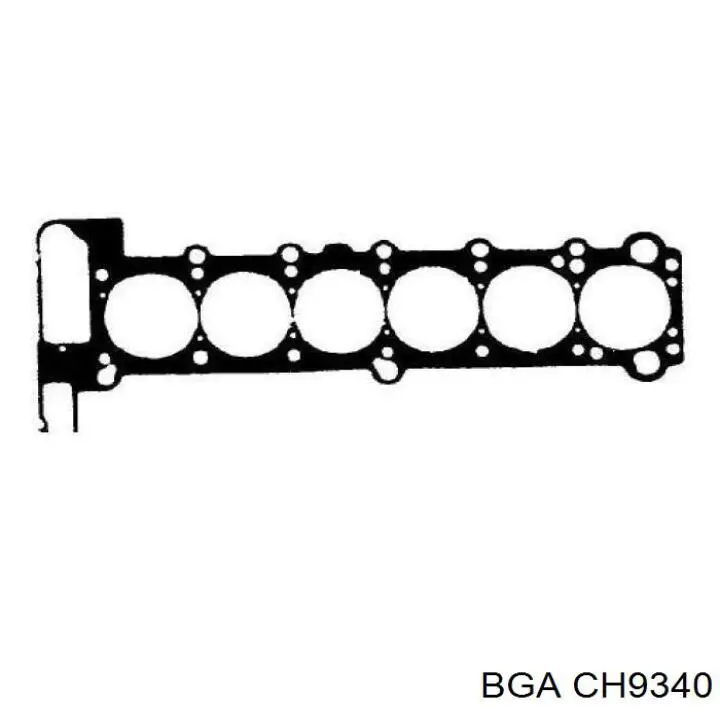 CH9340 BGA прокладка гбц