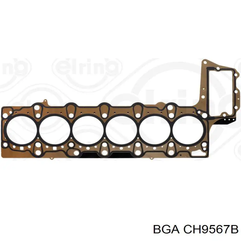 CH9567B BGA прокладка гбц
