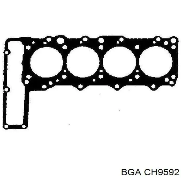 Прокладка ГБЦ Mercedes 2710160220 цена, от 41.26 USD