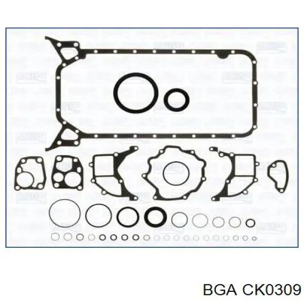 Нижний комплект прокладок двигателя BGA CK0309 цена, от 31.78 USD
