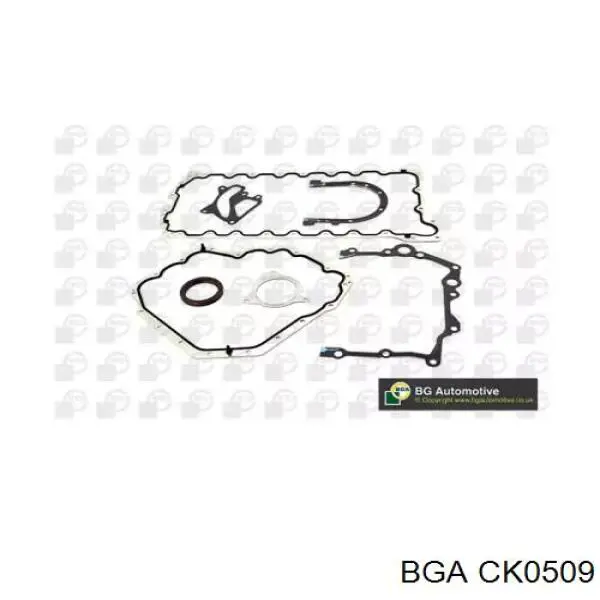 CK0509 BGA Комплект прокладок двигателя, нижний