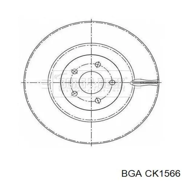 Купить CK1566 BGA Нижний комплект прокладок двигателя
