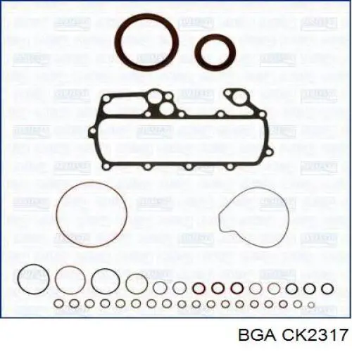 Комплект прокладок двигуна, нижній CK2317 BGA