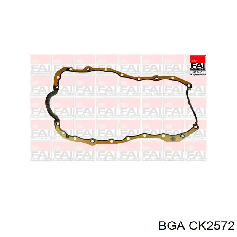 Нижний комплект прокладок двигателя BGA CK2572 цена, от 50.12 USD
