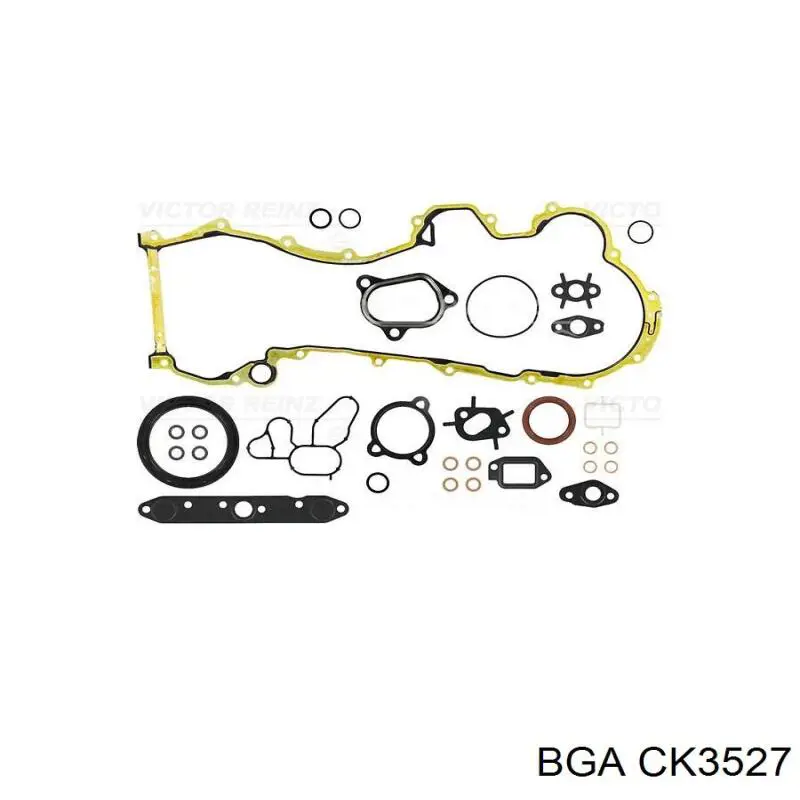 Нижний комплект прокладок двигателя BGA CK3527 цена, от 48.17 USD