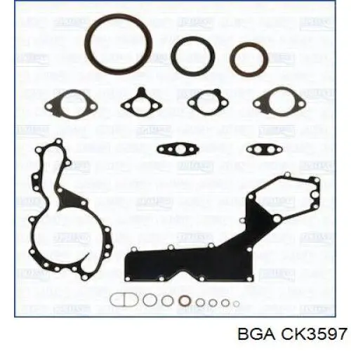 Нижний комплект прокладок двигателя CK3597 BGA
