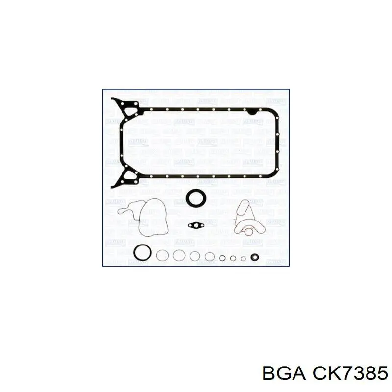CK7385 BGA Комплект прокладок двигателя, нижний