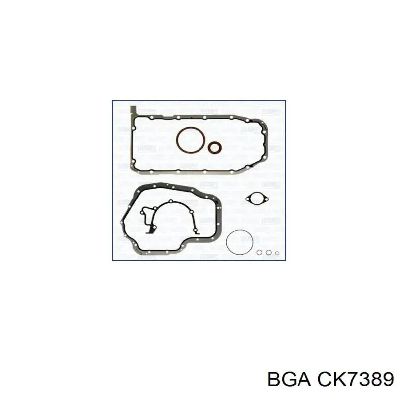 Нижний комплект прокладок двигателя CK7389 BGA