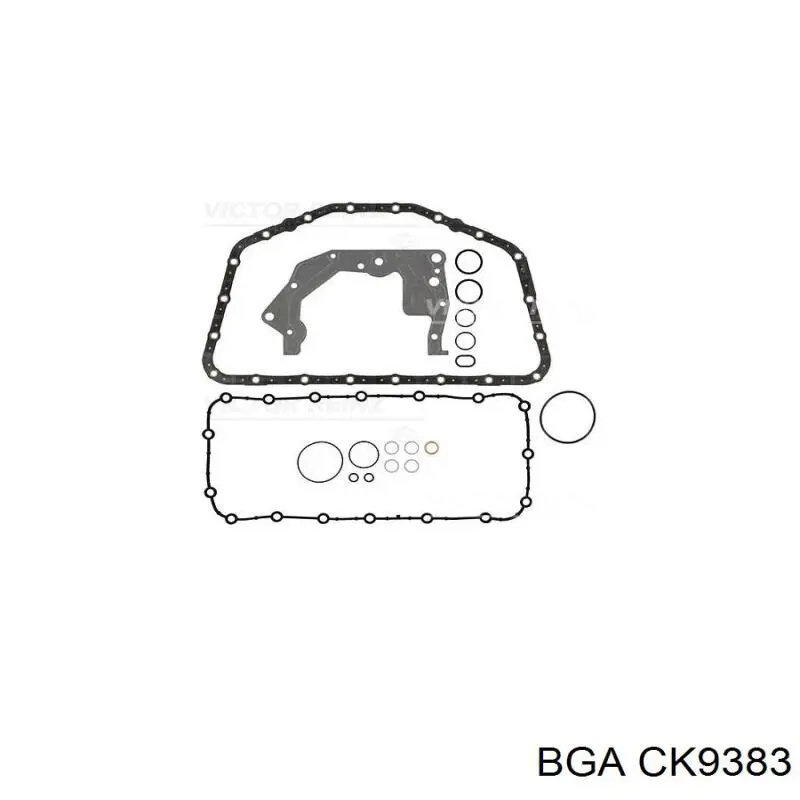 Нижний комплект прокладок двигателя BGA CK9383 цена, от 31.25 USD